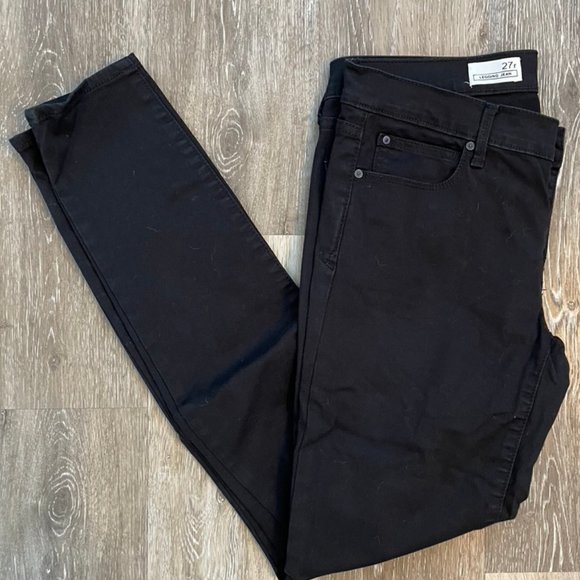Gap Legging Jeans- Blk – sz.27 - Picture 3 of 10